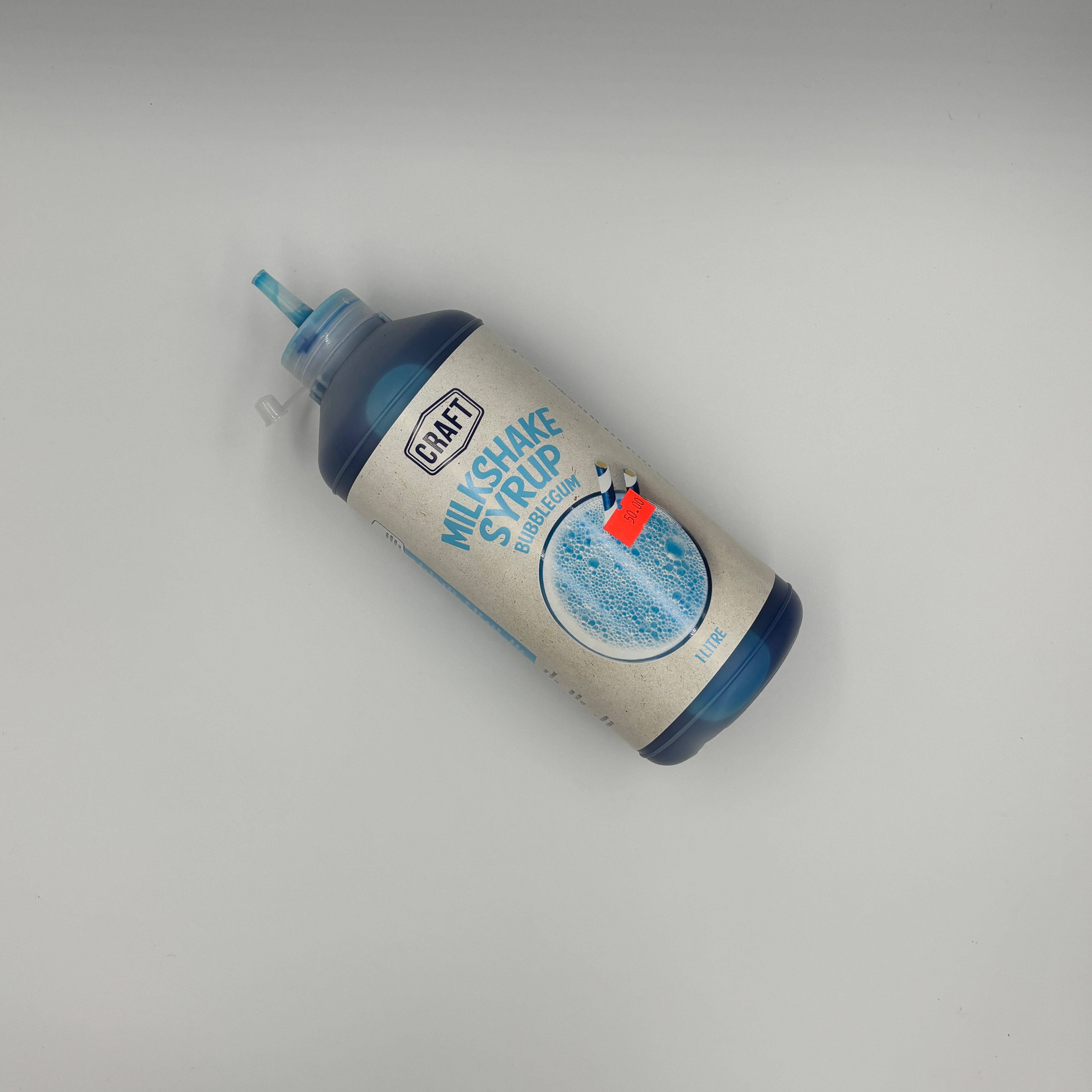 CRAFT MILKSHAKE BUBBLEGUM SYRUP 1LT