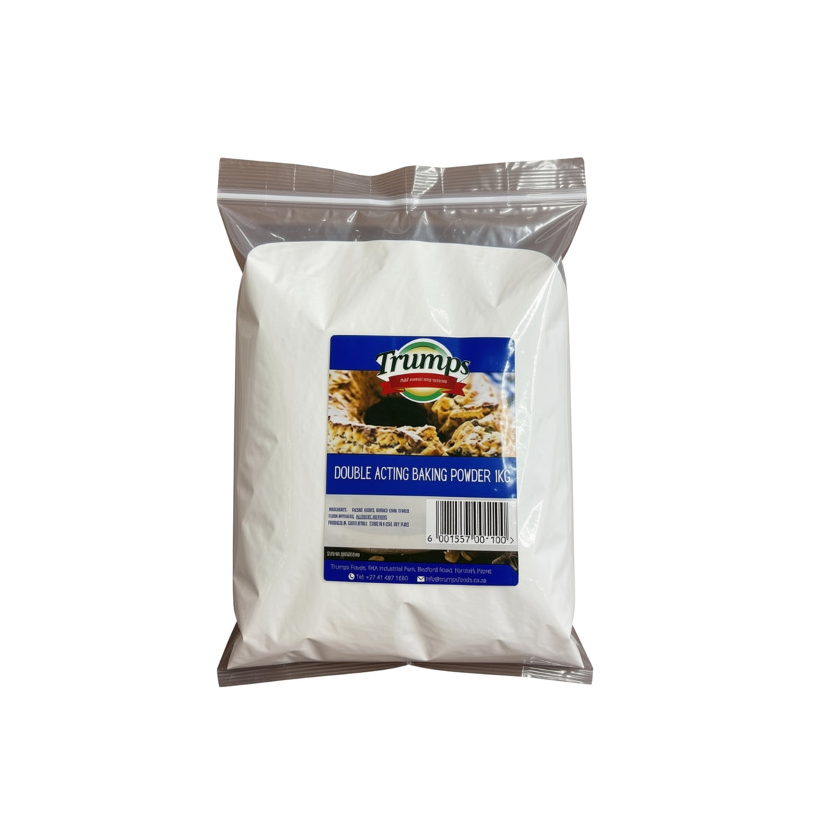 TRUMPS DOUBLE ACTING BAKING POWDER 1KG