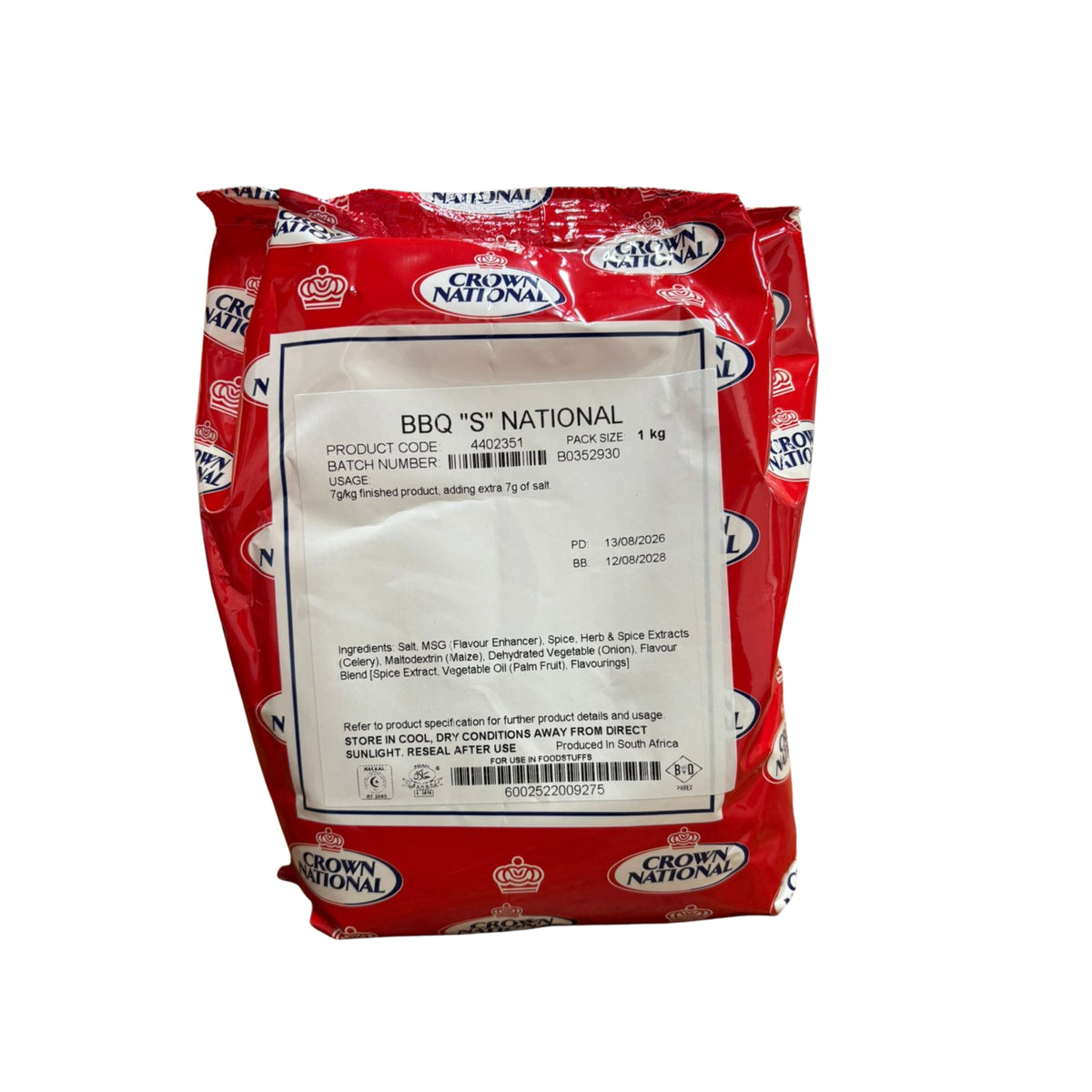CROWN BBQ S NATIONAL 1KG