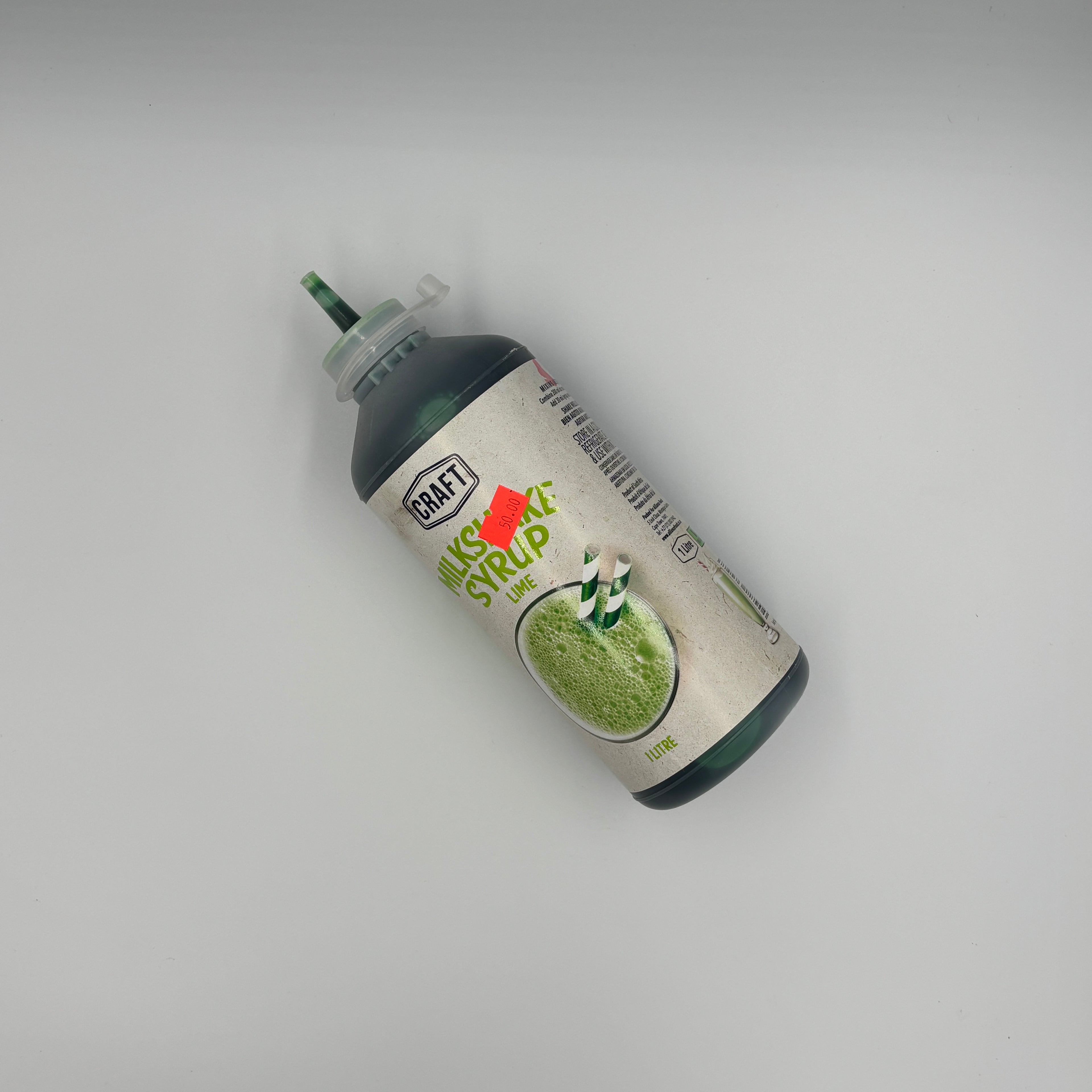 CRAFT MILKSHAKE LIME SYRUP 1LT