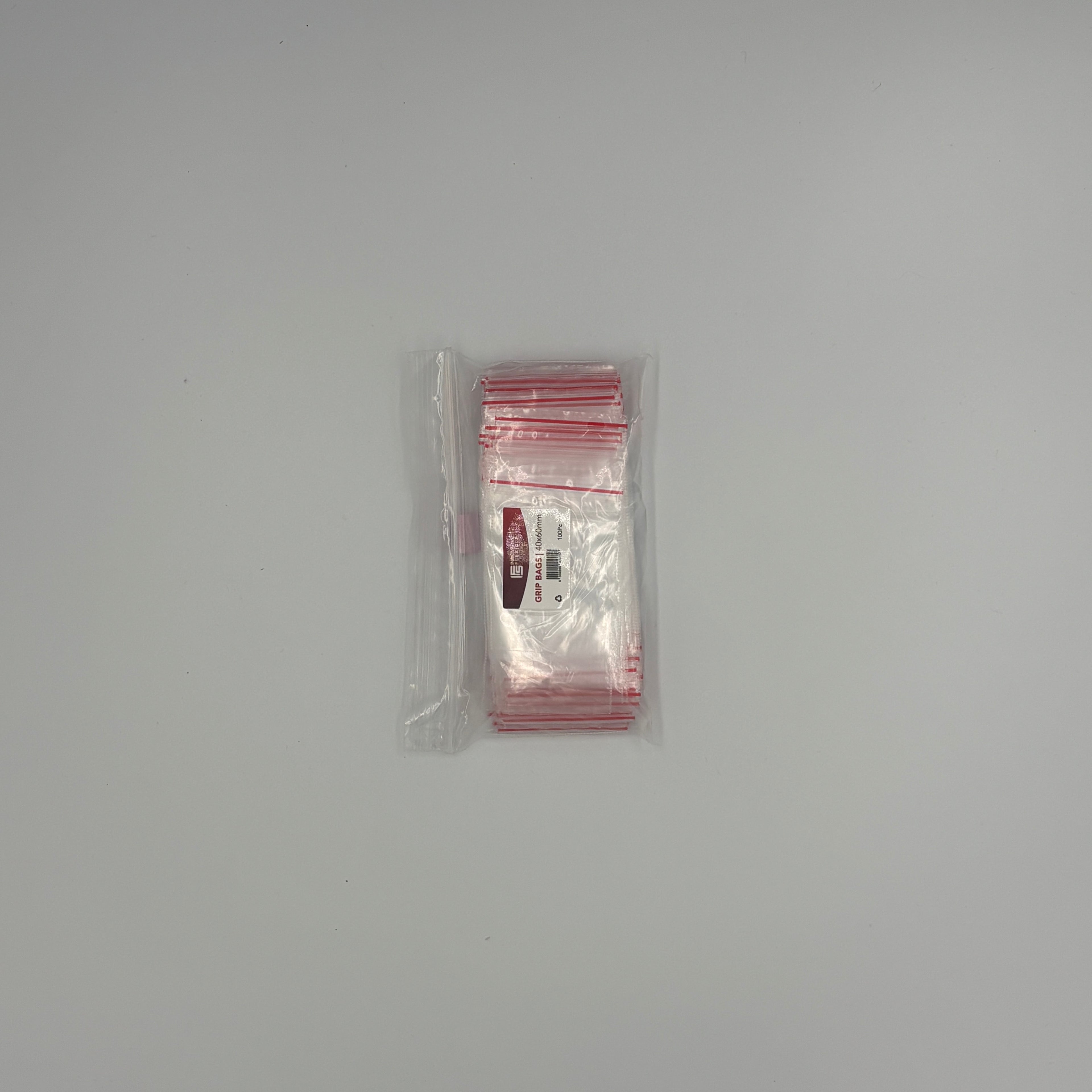 ZIPLOCK 40X60MM 100s