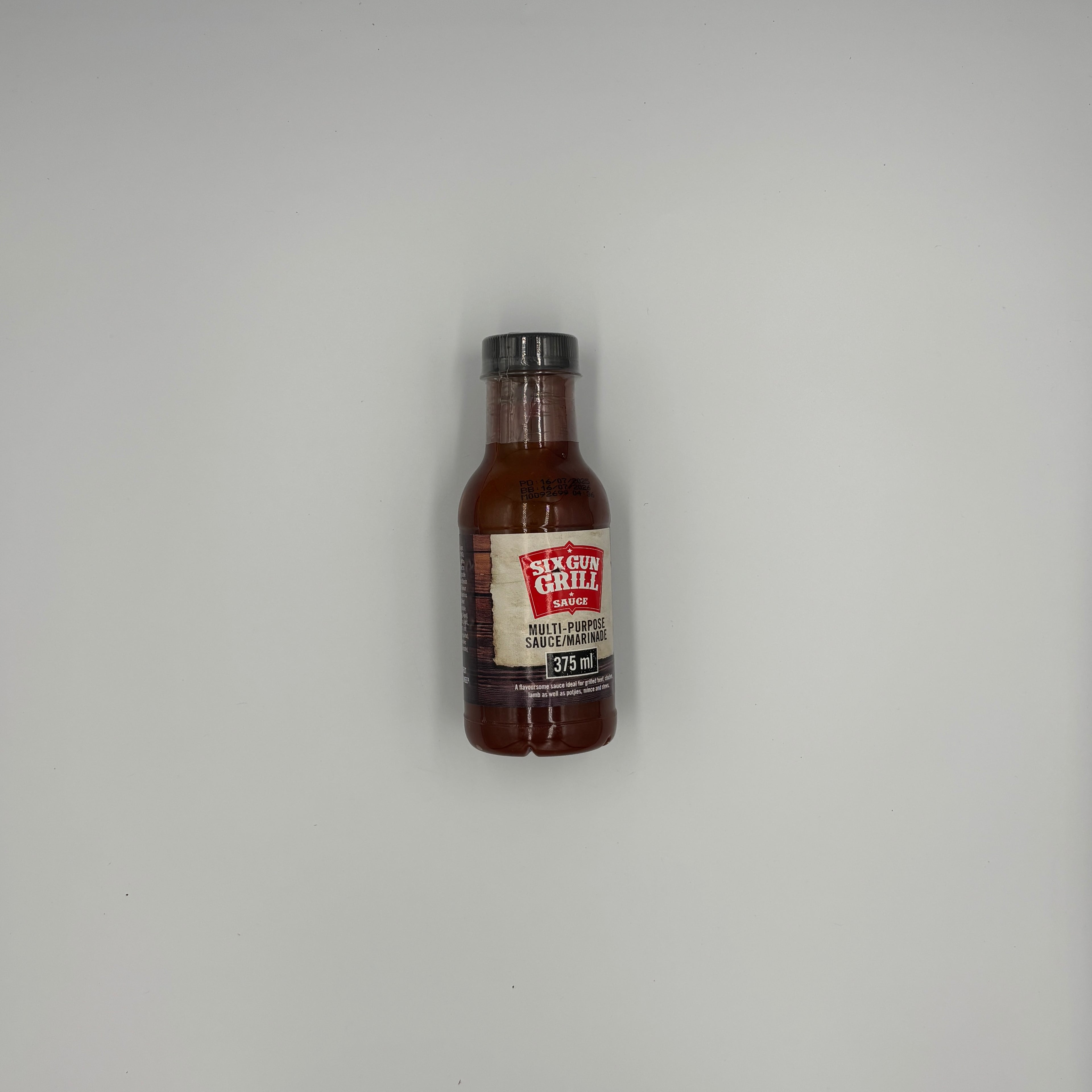 CROWN SIX GUN MARINADE 375ML