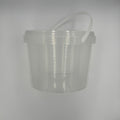 BUCKET 5LT + LID CLEAR - EACH