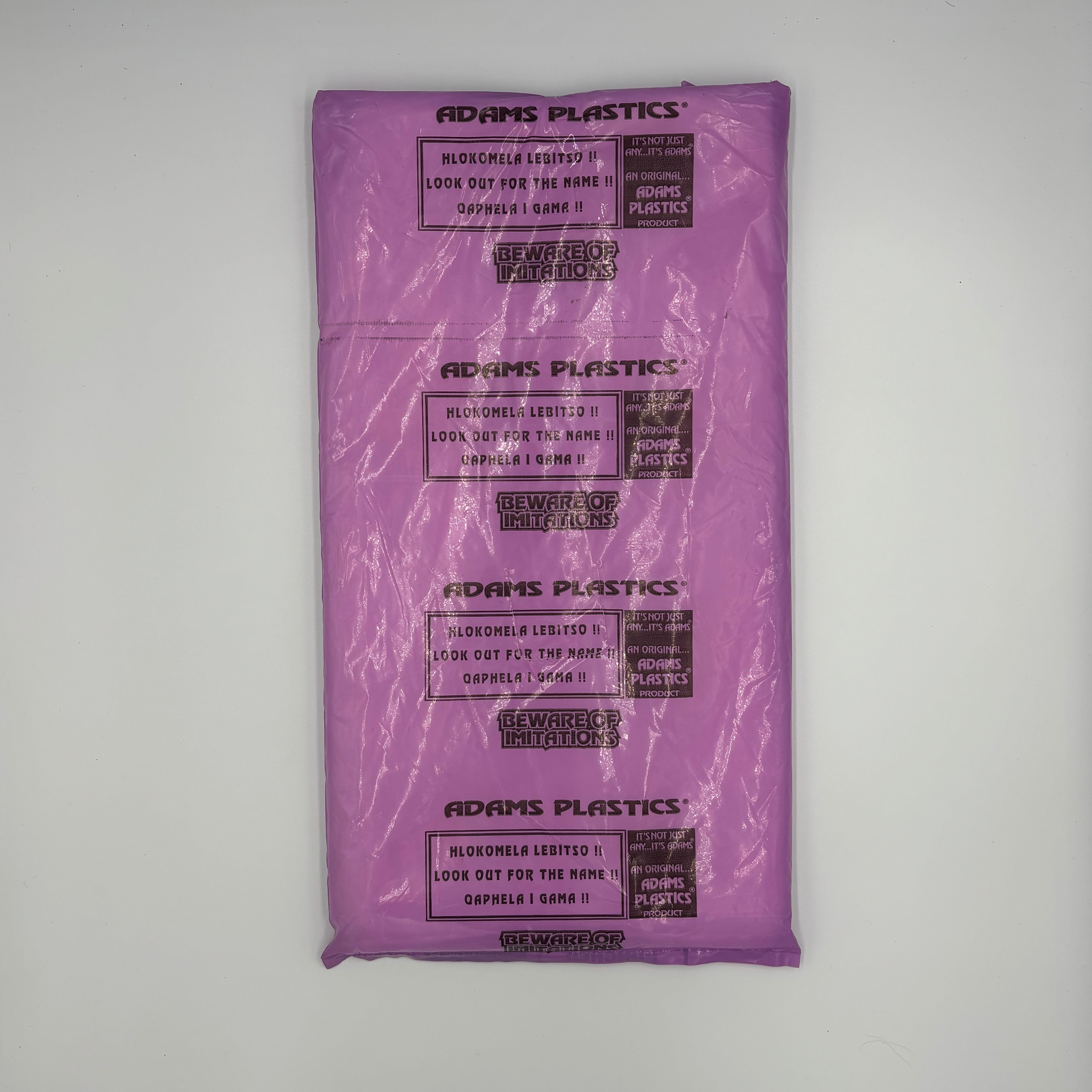 CLEAR BAGS PUNCHED 19X39 200s