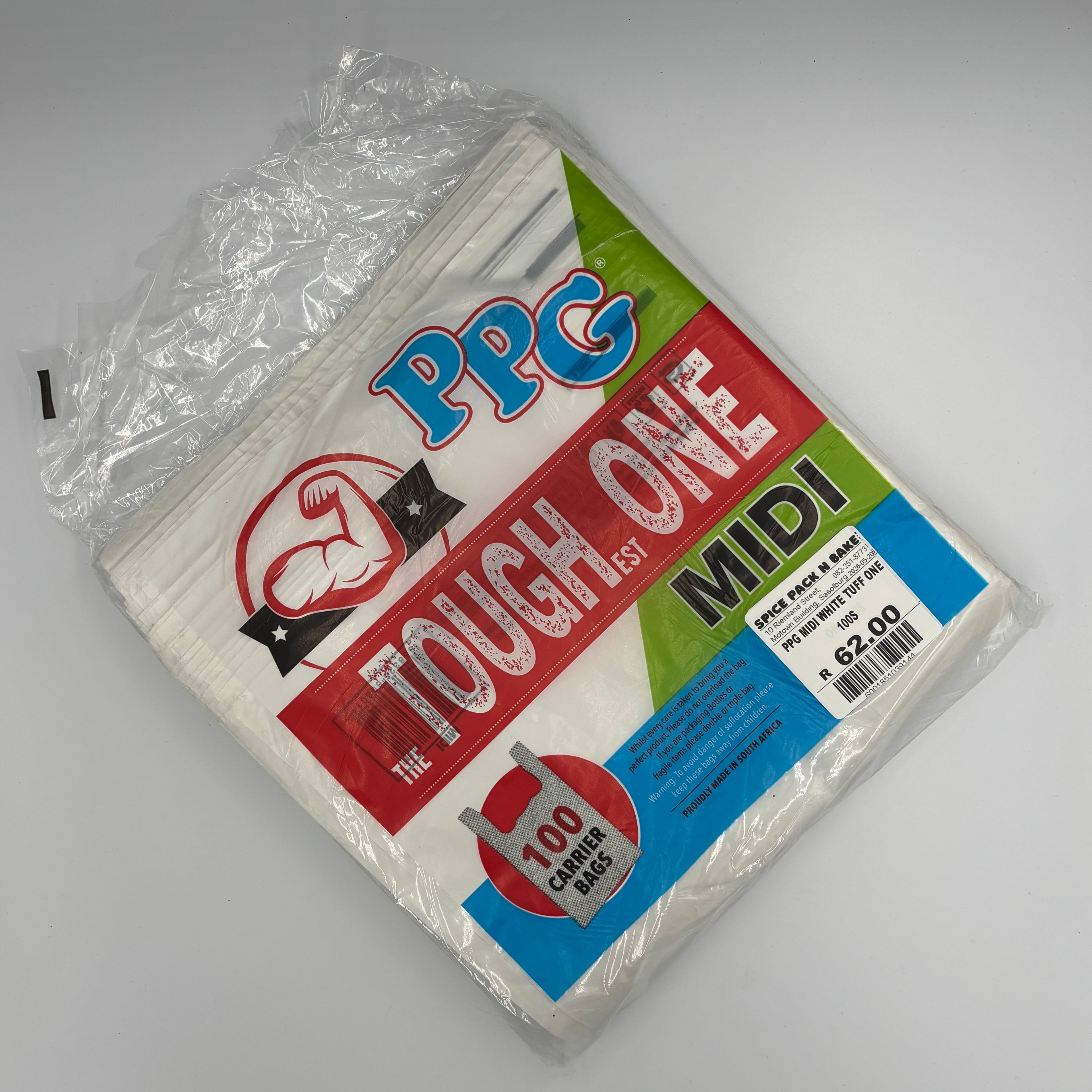 PPG MIDI WHITE TUFF ONE 100S