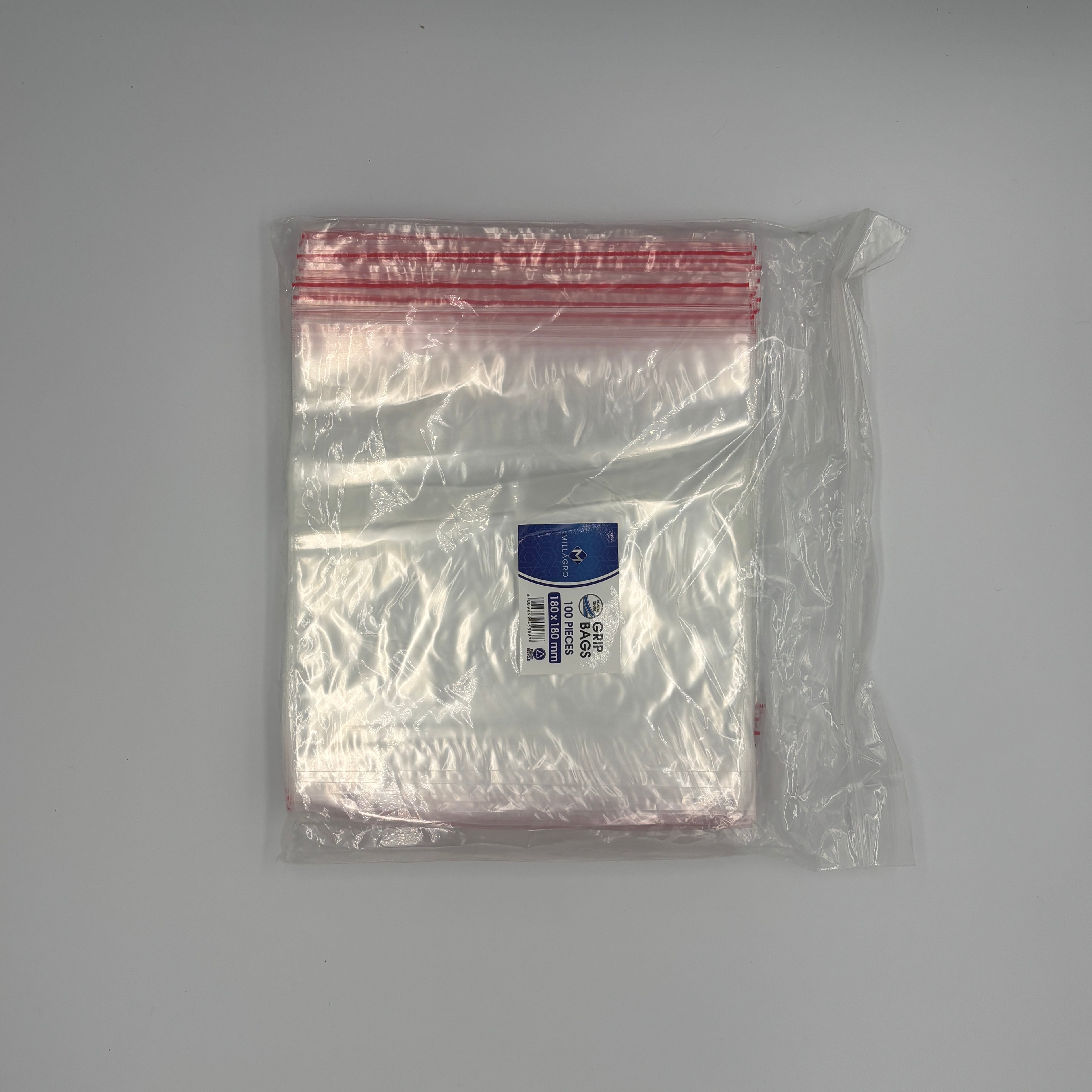 ZIPLOCK 180X180MM 100s