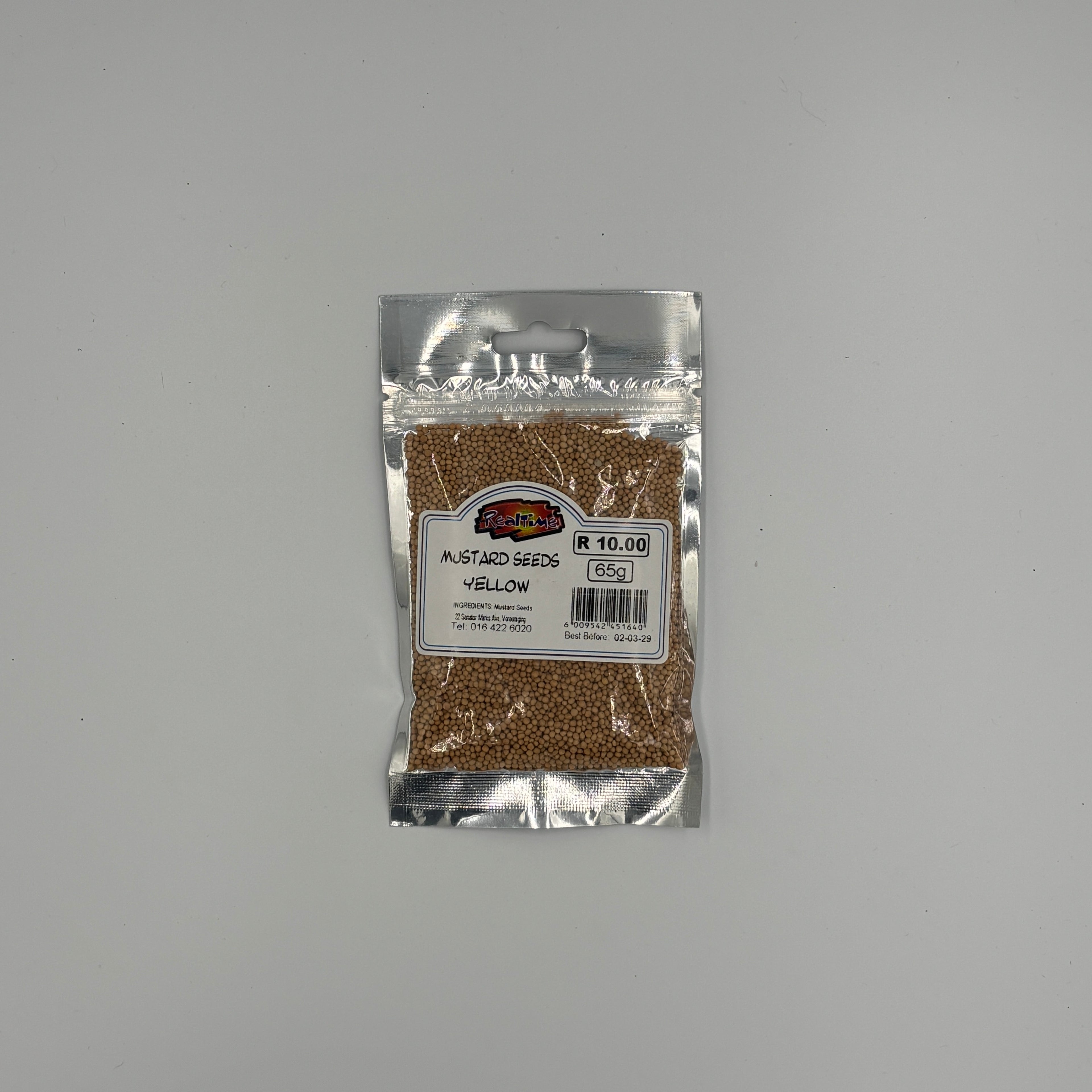 MUSTARD SEEDS YELLOW 65G EACH