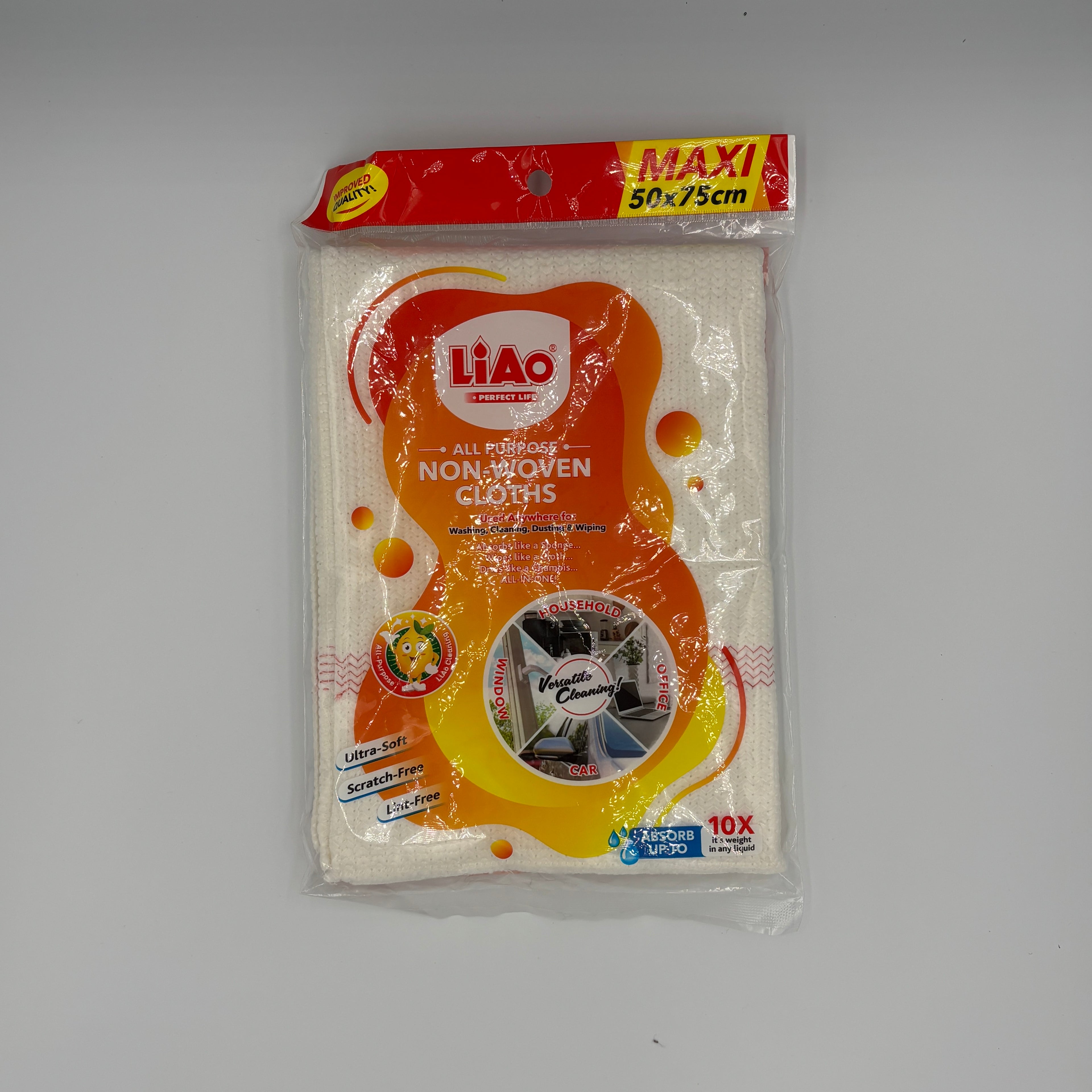 LIAO NON-WOVEN CLOTH 50X75CM EACH