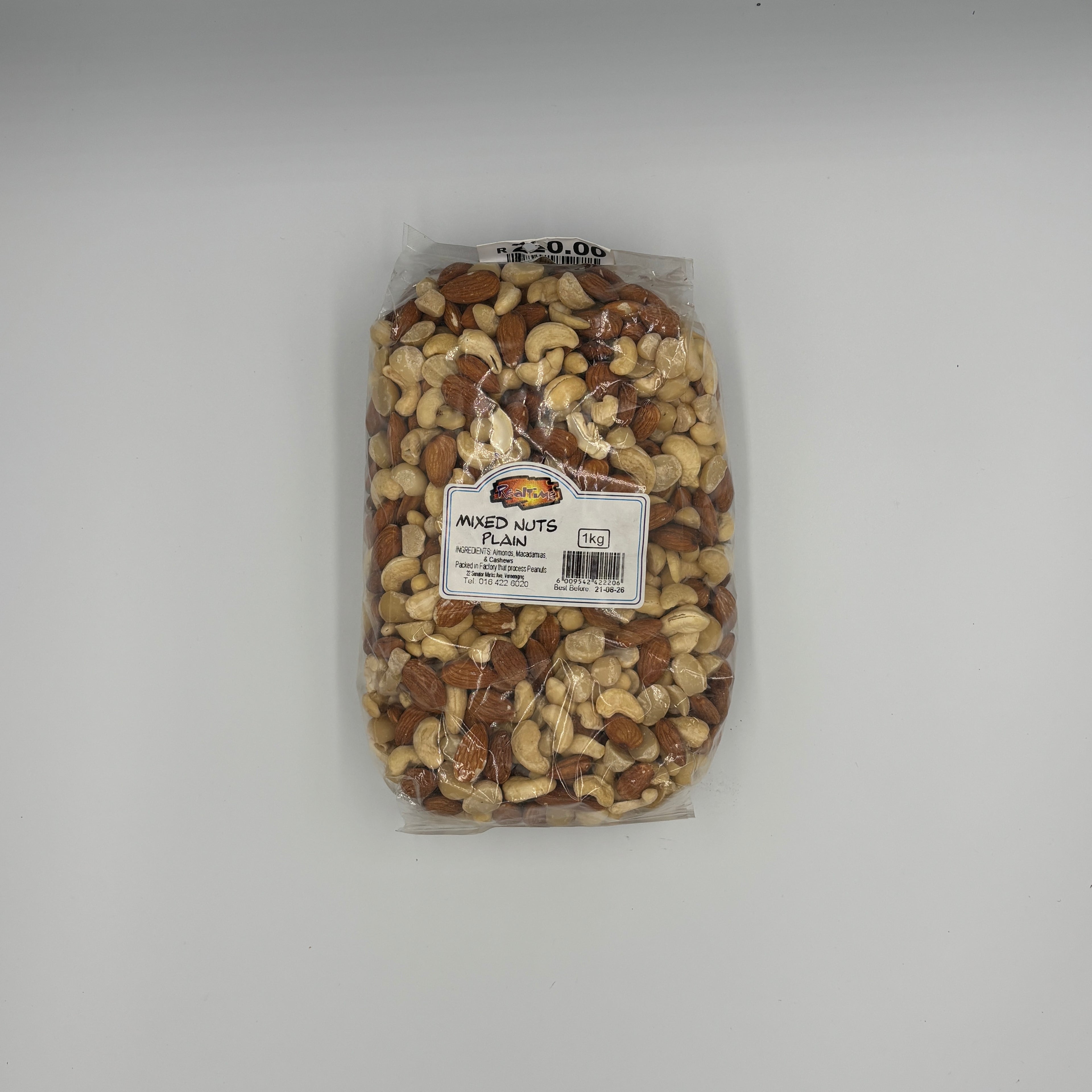 RT MIXED NUTS PLAIN 1KG