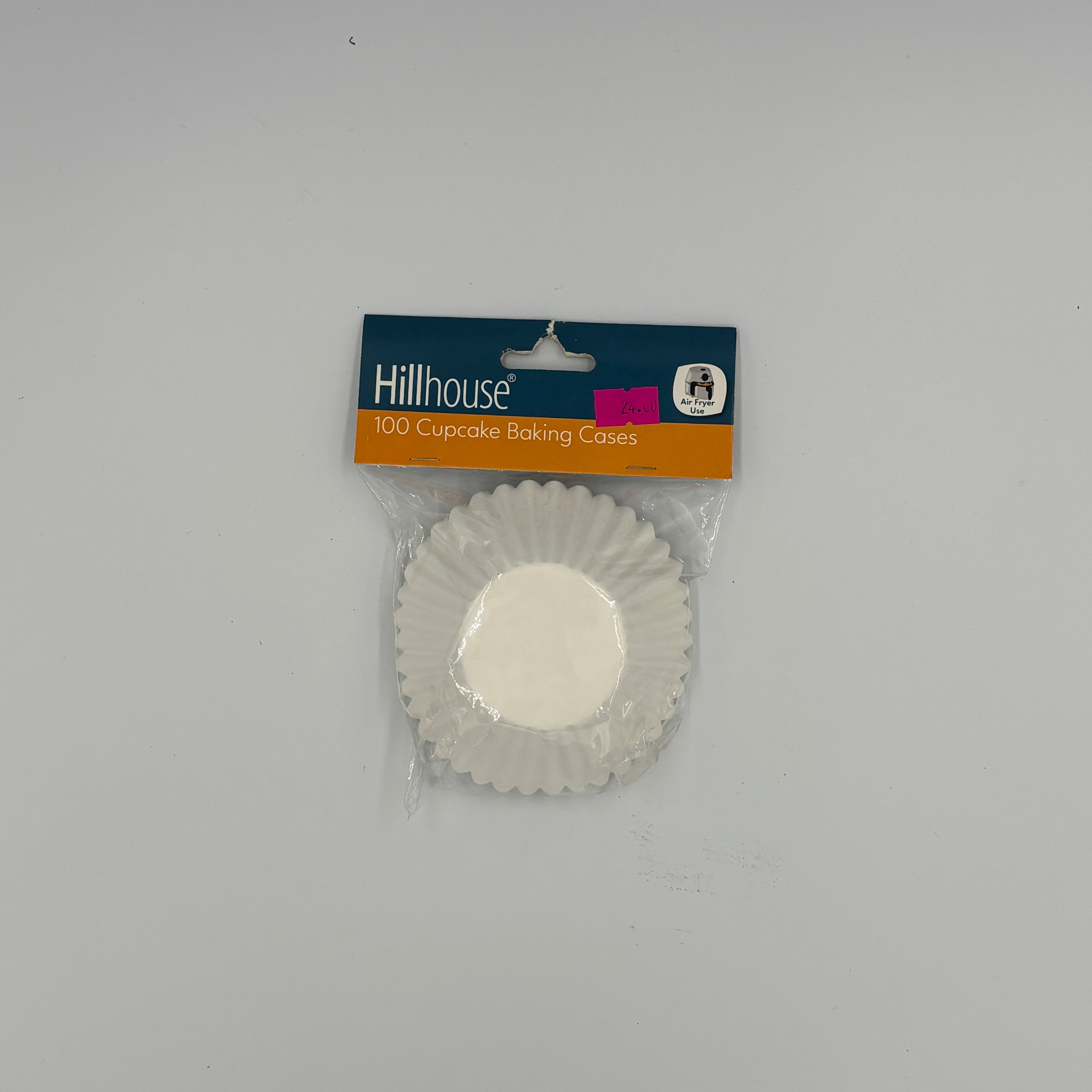 HH 100S CUPCAKE BAKING CASES WHITE