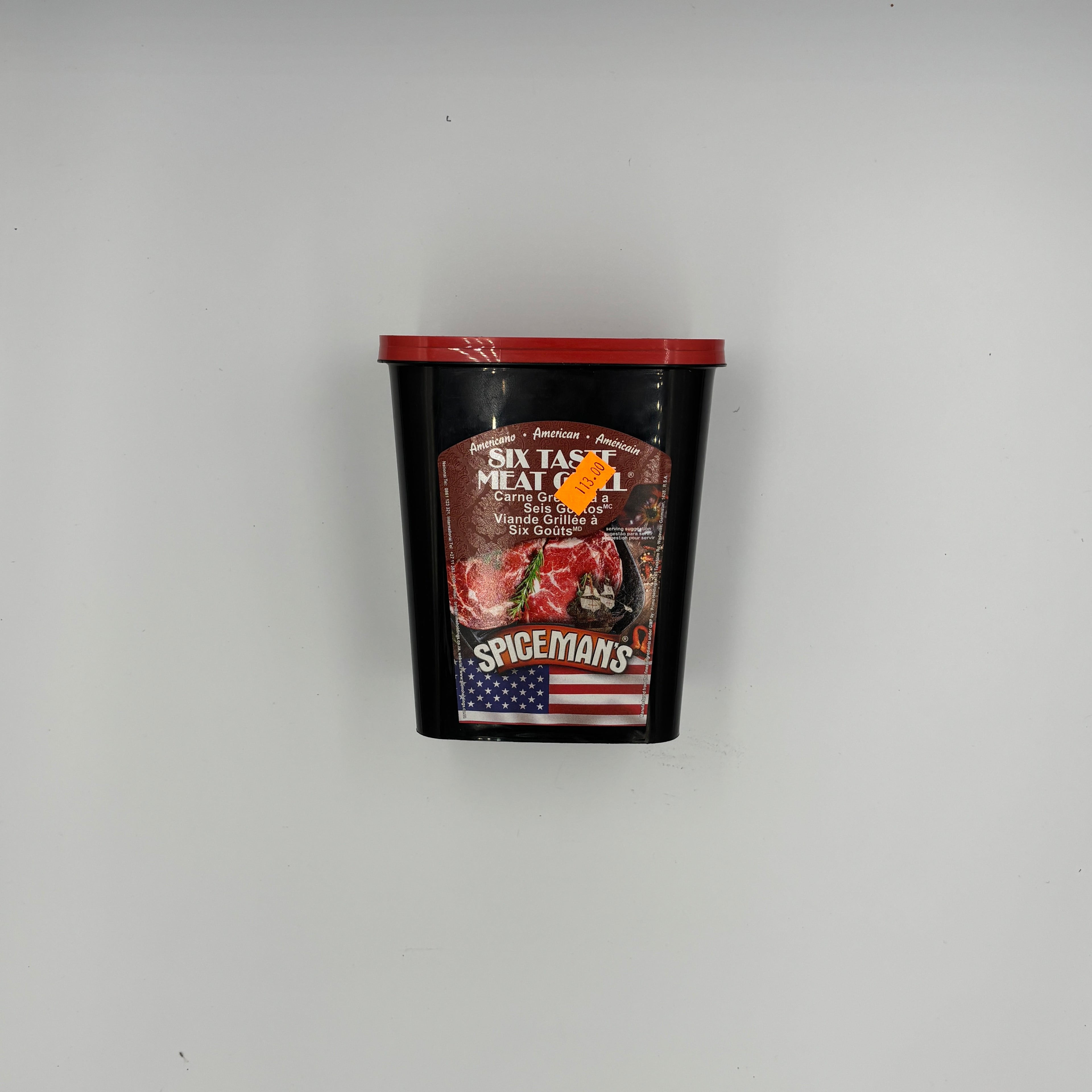 SPICEMANS SIX TASTE MEAT GRILL TUB 1KG