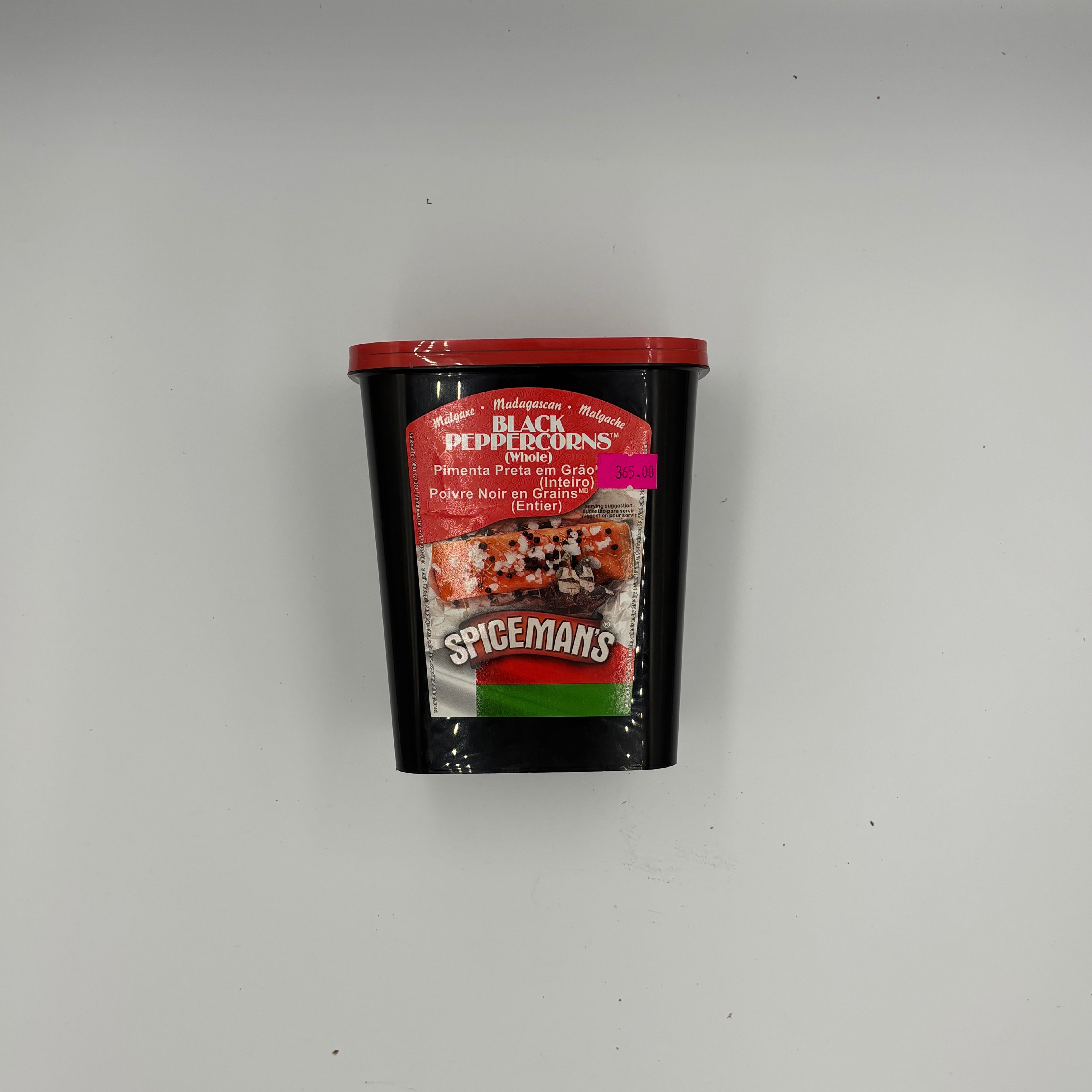 SPICEMANS BLACK PEPPER CORNS 700G