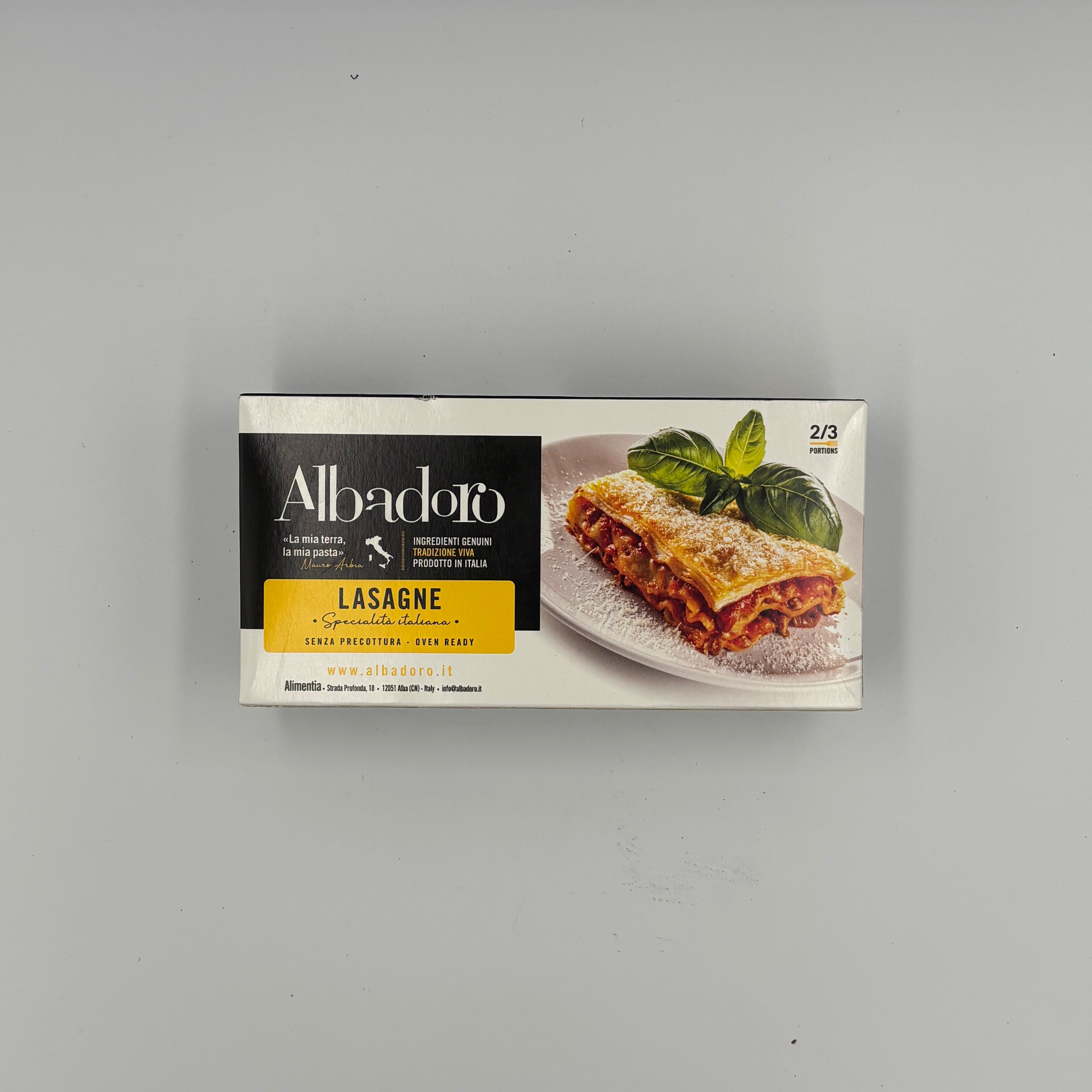 ALBADORO LASAGNE  SHEETS 500G