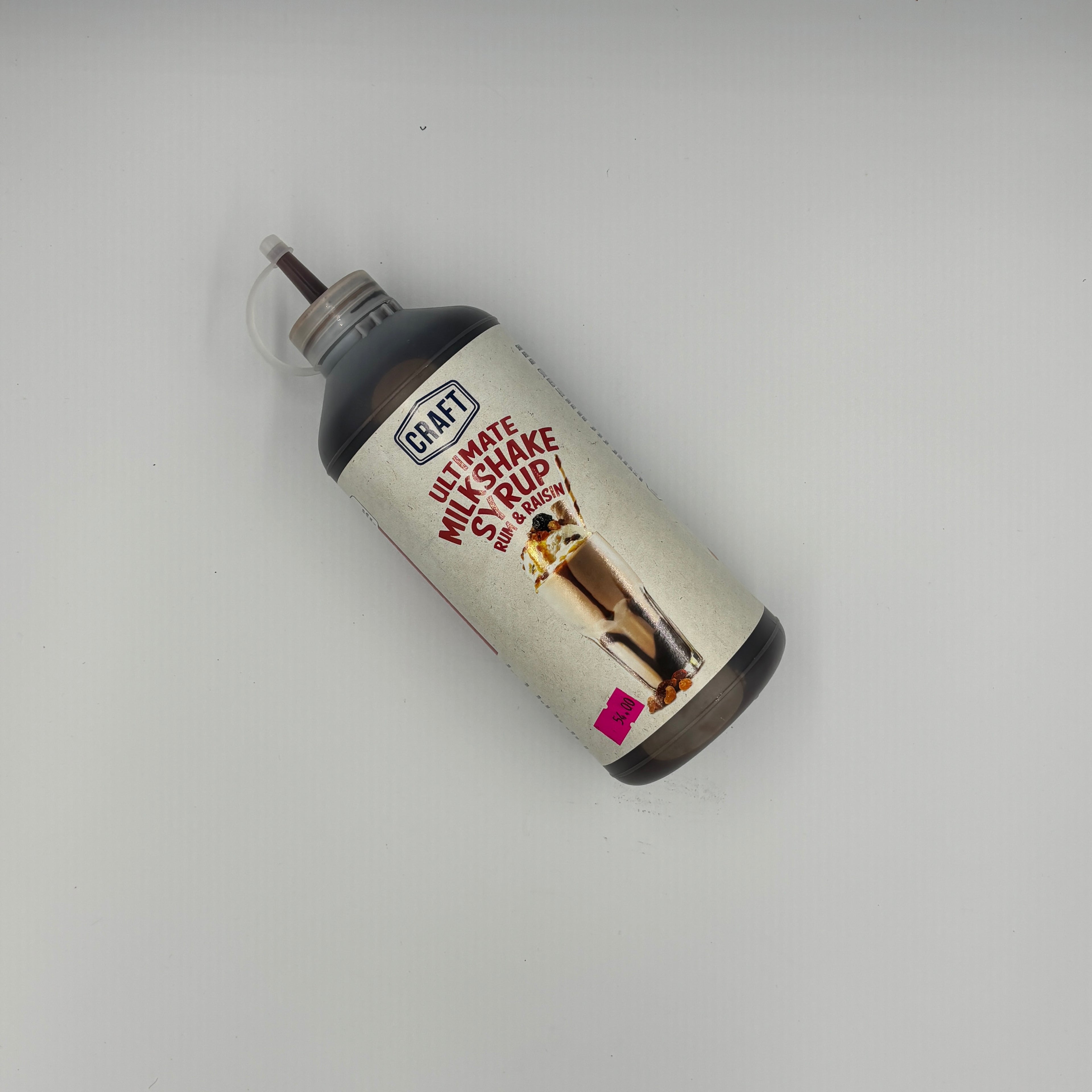 CRAFT MILKSHAKE ULTIMATE RUM & RAISIN SYRUP 1LT