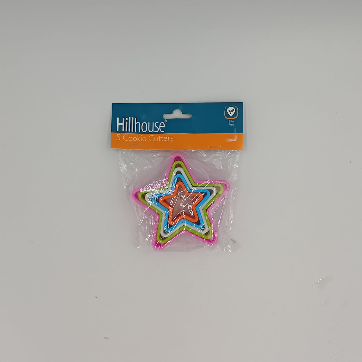 HS COOKIE CUTTERS 5PC SET EACH